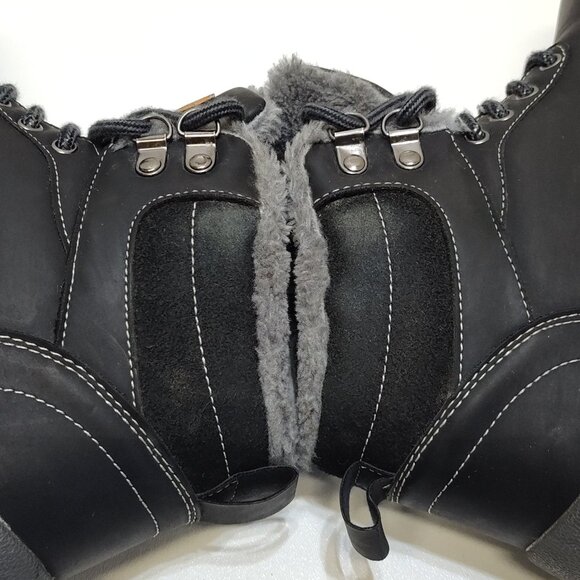 Quatchi Outdoors Winter Snow Hiking Ankle Boots Faux Fur Lined Unisex W 7.5 M 6 - Picture 10 of 14